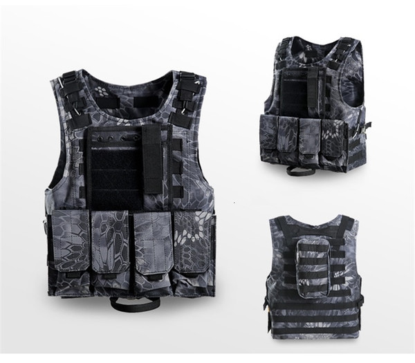 Fast Drying Hunting Jackets Field Operations Protection Vests Ventilation Combat Assault Plate Carrier Nylon Tactical Vest Colorful 58qy jj