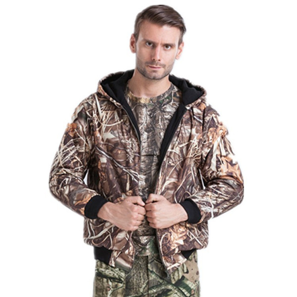 Free Shipping Brand New OEM Waterproof Realtree MAX-4 Camo Hunting Hoodies Camouflage Hoodie,2 Layers Fleece Camo Clothing,Camo Hunting Wear