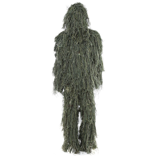 Hunting Woodland Camo Sniper Ghillie Suit Set Camouflage Suits Tactical Camouflage Clothing Hunting Clothes Hunting Accessories