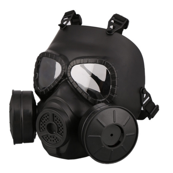 M40 Double Fan Gas Mask CS Filter Paintball Helmet Tactical Army Capacetes De Motociclista Guard FMA Cosplay