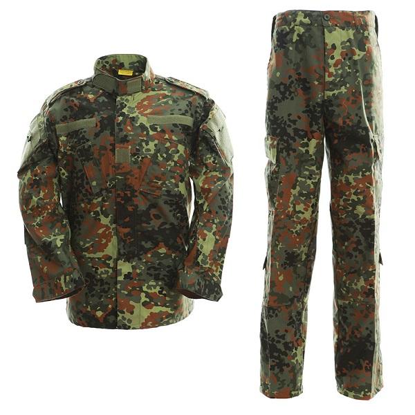 Hunting Special Force Tactical Combat BDU Uniform Shirt Pants Flecktarn