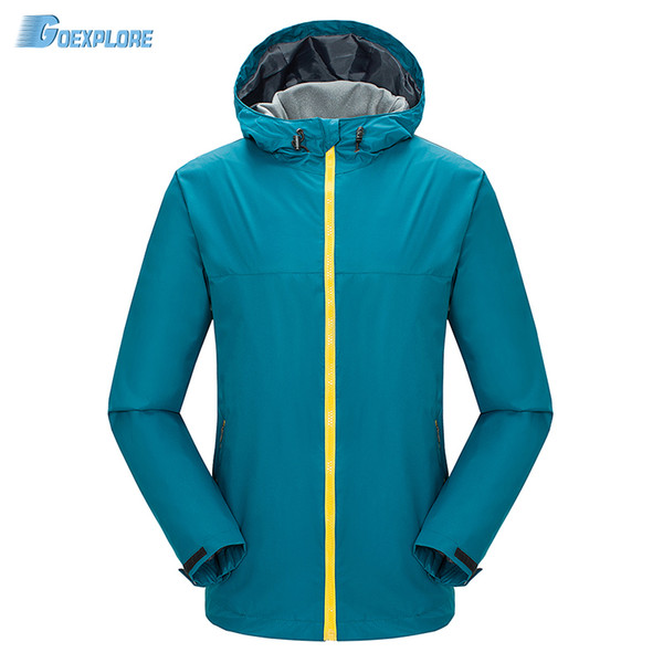 Wholesale- Autumn Outdoor Jacket Men US Army Polartec Sportswear Clothes Warm waterproof single layer Sport Hoodie Jacket