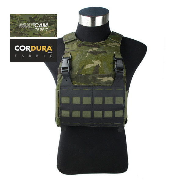 TMC Multicam Tropic Ferro Style Tactical Plate Carrier Slickster Vest(SKU051237)