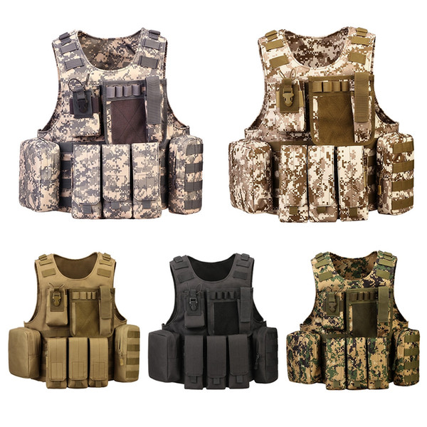 Protector Plus Outdoor Tactical Combat Vest for Military Protection