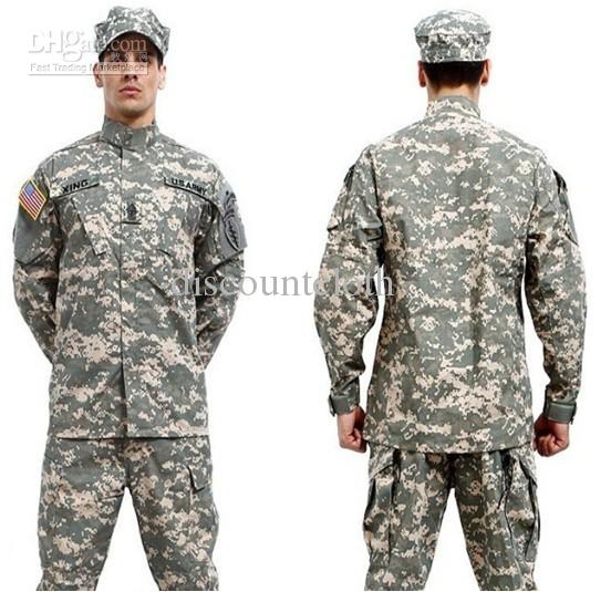 hot combat BDU Uniform/ military uniform /paintball suit/ hunting suit/ Wargame,COAT+PANTS BDU-001Grey