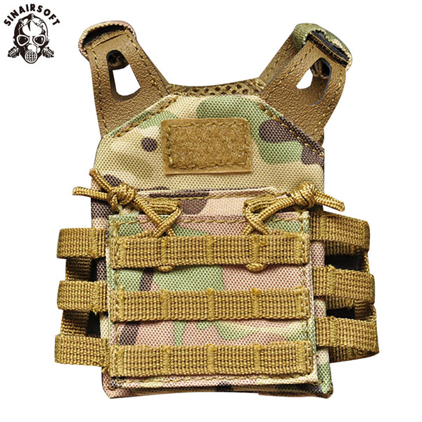 Tactical Beer Molle Mini Miniature Hunting Outdoor JPC Vests Beverage Cooler Adjustable Shoulder Straps