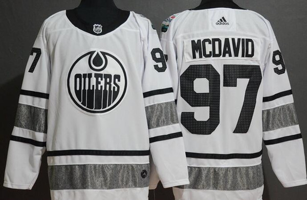 2019 All-Star Edmonton Oilers Hockey Jerseys #97 Connor McDavid Stitched Jersey