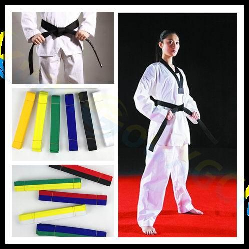 2.8M Martial Arts Karate Judo Taekwondo Professional Belts Judo Jiu jitsu Standard Tapes Protective Waistband belt