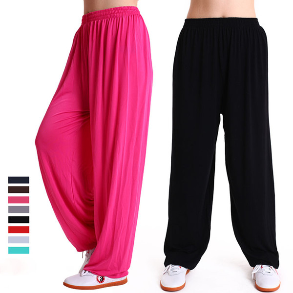 High Quality Kung fu Tai chi Pants Bloomers Wushu Martial arts Wing Chun Clothing Training Trousers Yoga Pants Acrobatics