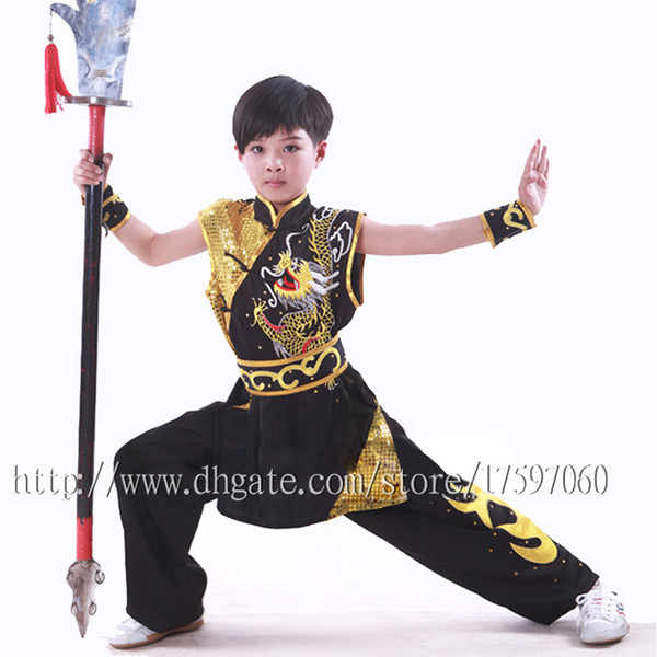 Chinese wushu uniform Kungfu clothing taolu outfit Martial arts outfit nanquan garment shaolin for men women boy girl children kids adults