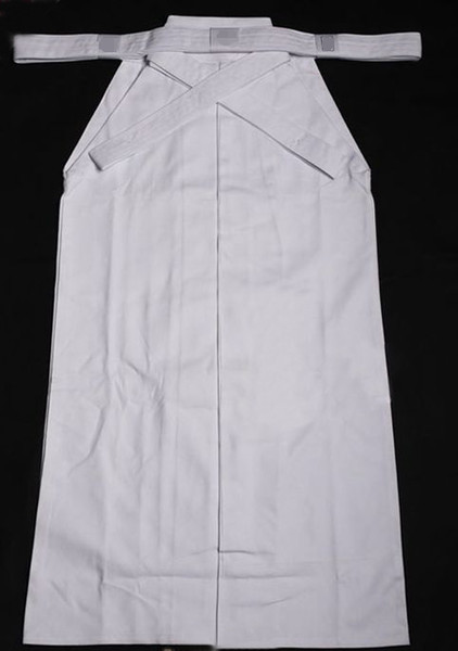 unisex white 100% cotton 10000# pure cotton Kendo pants hakama Iaido Aikido top quality