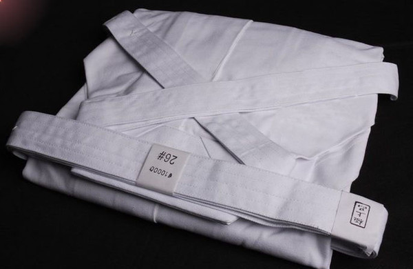 10000# FUll Cotton white 100% cotton natural high-grade Kendo hakama Iaido Aikido kung fu Martial Arts pants