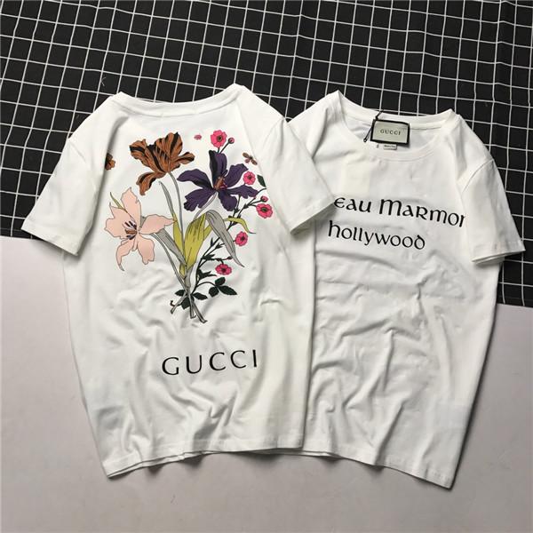 19ss Paris G Letter chateau marmont Tshirts Printing Luxury Brand Short Sleeve Summer Tee Breathable Vest Shirt Streetwear Outdoor T-shirt