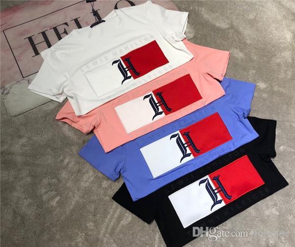 19SS Jeans Lovers Cotton Tshirts Paris Printing Luxury Brand Short Sleeve Summer Tee Breathable Vest Shirt Streetwear Outdoor T-shirt