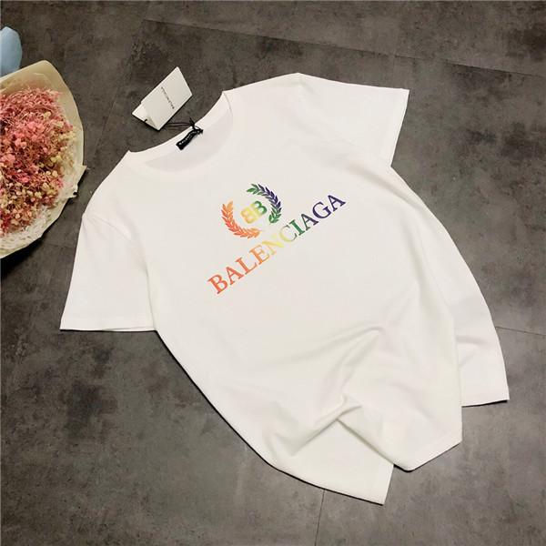 19ss Paris ear of wheat Lovers Cotton Tshirts Fashion EAR Short Sleeve Summer Tee Breathable Vest Shirt Streetwear Outdoor T-shirt