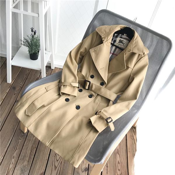 18aw New luxury brand designer BBR long wind coat Outercoat Women Men Windbreaker Sweatshirts Sweater Streetwear Outdoor Jackets dust Coat