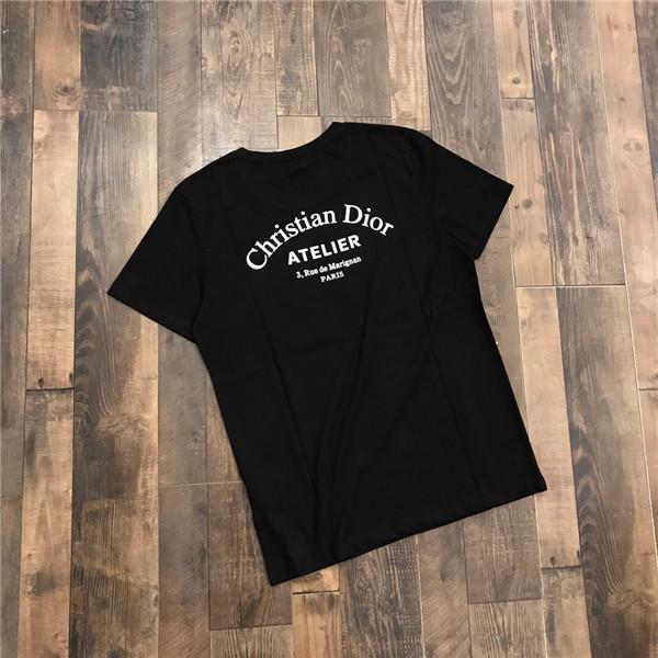 19SS Paris Lovers Cotton Tshirts Atelier rue de marignan Printing Short Sleeve Summer Tee Breathable Vest Shirt Streetwear Outdoor T-shirt