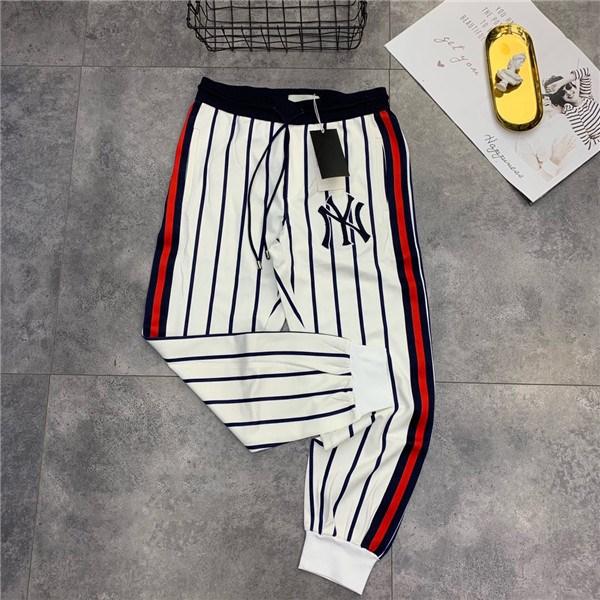 19ss New York Paris Yankeens Pants elastic waist track pants NY Trousers Men Women fashion sport Jogger Sweatpants Outdoor Pants