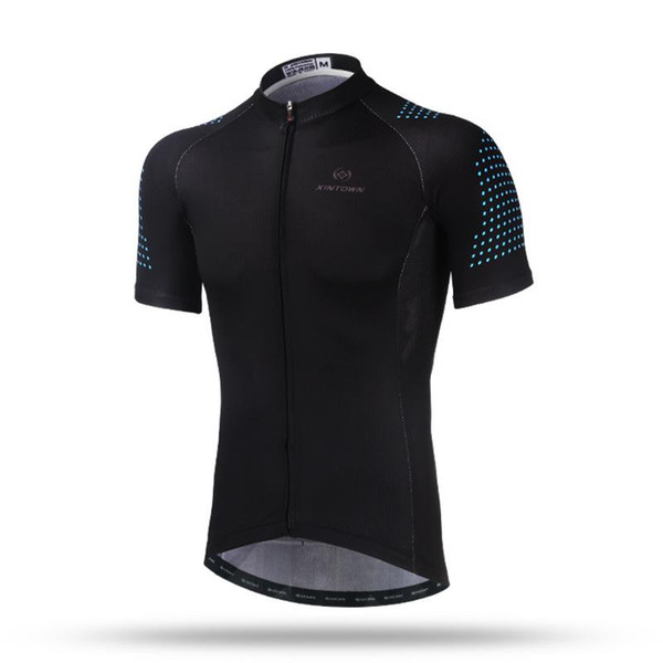 XINTOWN Cycling Jersey riding clothes blouse new summer short sleeve top male bike simple