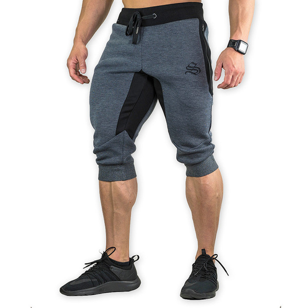 Alpha Fitness pants 2018 Mens Fitness Casual Fashion Joggers Sweatpants Bottom Trousers Snapback Shorts Men Aesthetics Hombre M-XXL