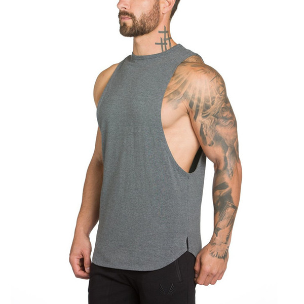 White Men Vest Men's Tank Tops Black 100% Cotton Sleeveless Undershirts Male Bodybuilding Tank Tops Summer Casual Vests