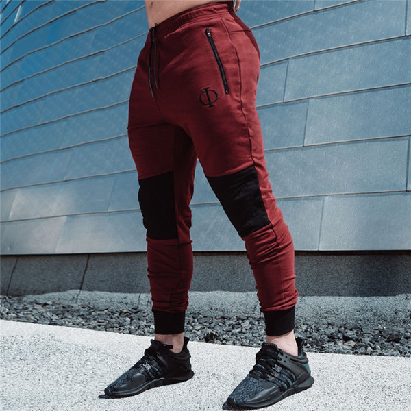 2018 Summer New Fitness Gyms Jogger Full Length Pants Men Sweatpants Fashion Trousers Casual Pants High Quality Workout Pants