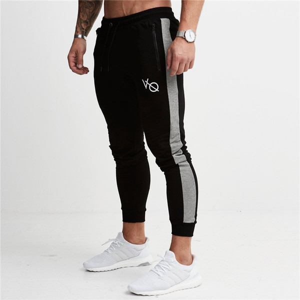 Free Shipping Hot 2018 Autumn Men Pants fashion Men Pants casual Slim Fit Mens Joggers Sweat Pants Large Size Leisure Trousers CK77