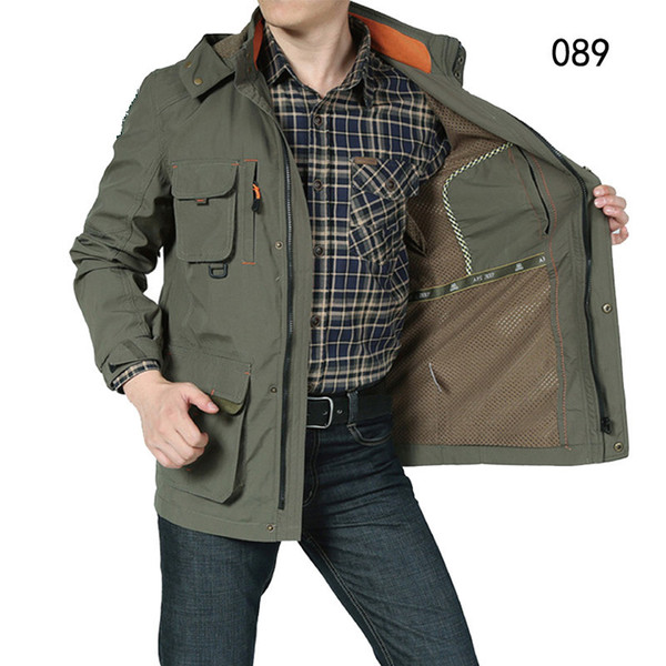 Army Camouflage Coat Military Jacket Waterproof Windbreaker Raincoat Hunt Clothes Army Men Outerwear Jackets And Coats