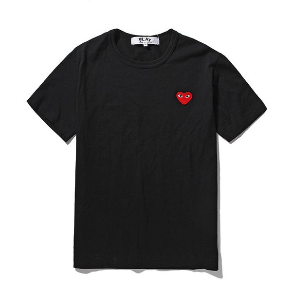 Mens designers t shirt C-D-G tee Tshirts DES Pullover TEE Short Sleeve heart eyes TEE commes T-shirts FOR MAN WOMAN vetements