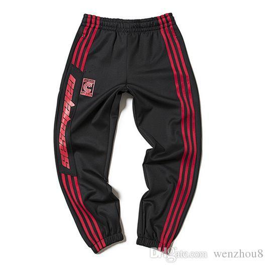 Season4 three pants Kanye West trousers tide hip hop small pants Outdoor sport Pants CALABASAS letter for man vetements quality