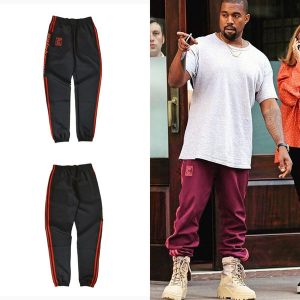 Season4 pants Kanye West trousers tide hip hop small pants Outdoor sport Pants CALABASAS letter for man vetements quality