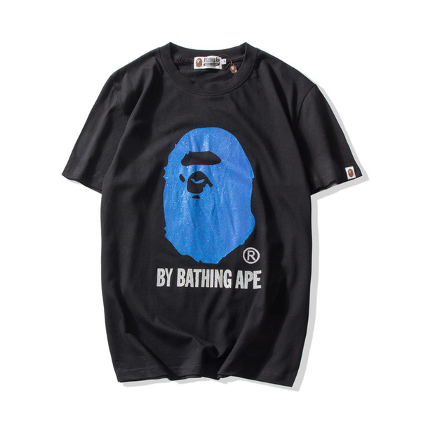 Mens designers t shirt a bathing AAPE camo Print aapes head T-shirt Casual Short ape Tee Shirts for men dolce size m-xxl