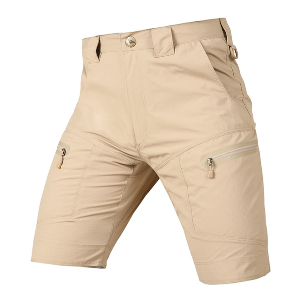 Shanghai Story Men Summer Tactical Short Quick Dry Combat Cargo Shorts