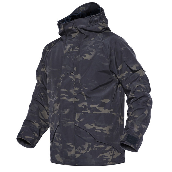 Shanghai Story Tactical G8 Jacket Men Winter Camouflage thermal thick parka Coat Hooded 2 in 1 Jacket Waterproof Windbreaker outwear