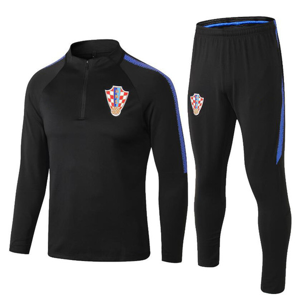 New Thailand 18 19 Croatia tracksuit Top quality Survetement MODRIC training suit MANDZUKIC RAKITIC tracksuit uniform thai quality