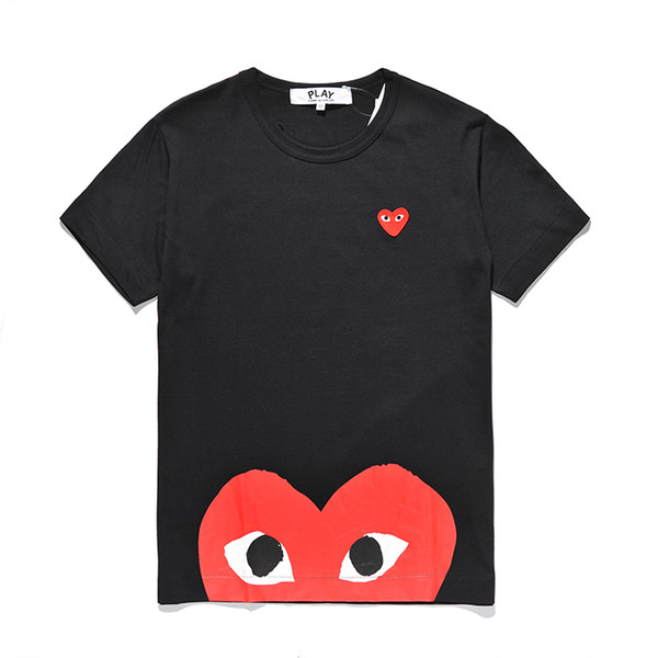 Mens designer T shirts DES Pullover TEE sport summer Short Sleeve heart love eyes T-Shirt Hot Mens T-shirts fear god vetements