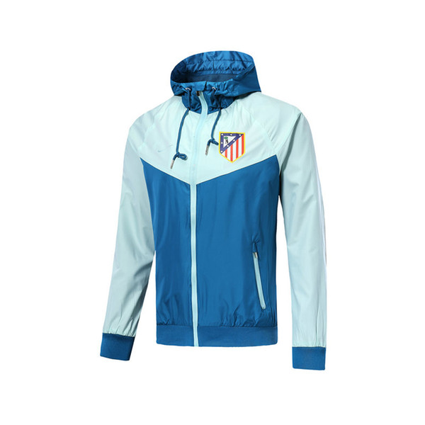 8 19 Atletico Madrid jacket Hoodie 2019 Costa sportwear Griezmann Full Zipper windcheater Atletico Windbreaker tracksuit