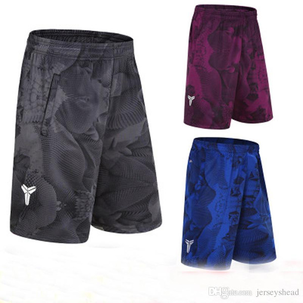 Basketball shorts Basketball pants, Black Mamba, basketball fitness, running shorts, summer thin loose five points pants ball suit.