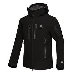 Free shipping men's outdoor camping hiking sports jacket windbreaker soft shell jacket outdoor coat