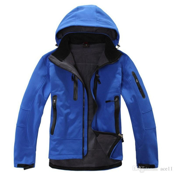 Wholesale- Mammoths Brand GTX Shell Waterproof Thermal Outdoor Hiking Jacket Men Softshell Mountaineering Camping Ski Clothing Jackets