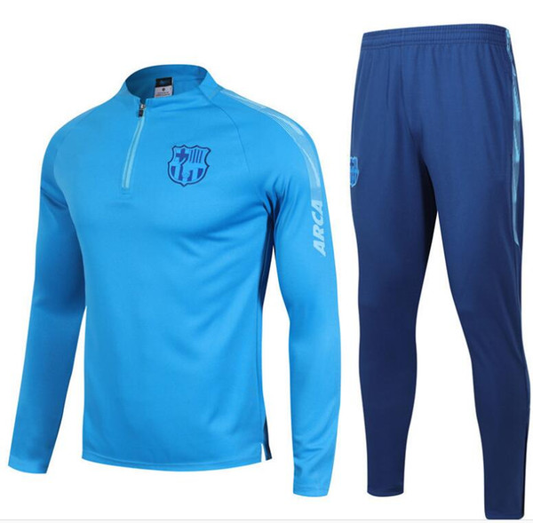 2019 2020 MESSI adult Tracksuit man set training suit chandal hot sale 19 20 futbol Football tracksuit de fútbol best quality