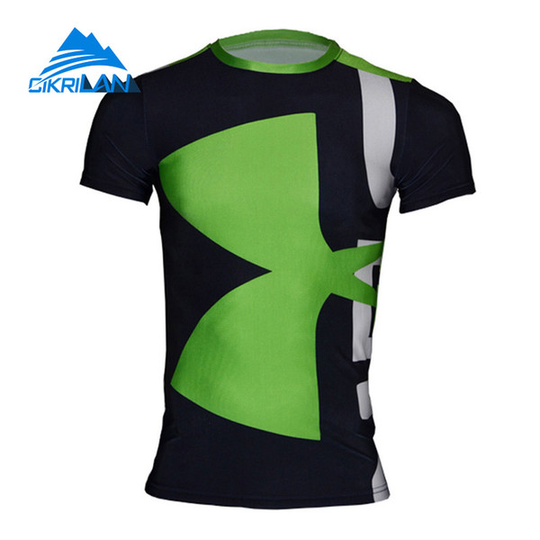 2017 Man Base Layer Outdoor Sport Camisa Hombre Hiking T-shirt Men Fishing Quick Dry T Shirts Short Sleeve O-neck Cycling Tee