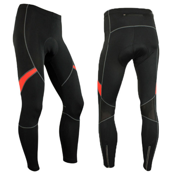 Men Cycling Sport Pants Winter Long Padded Tights Pants Cycling Tights Leggings Outdoor Riding Bike Pants Wear