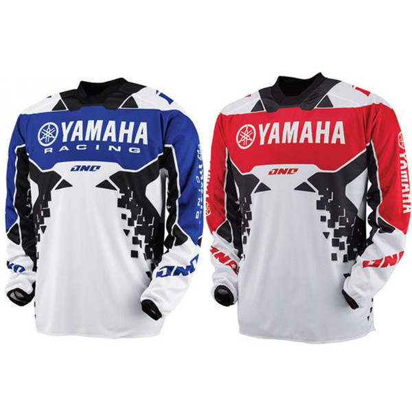 New Arrival 2018 Tops Tee YAMAHA Motocross jersey Downhill perspiration wicking T-shirts cross country mountain YAMAHA T-shirts