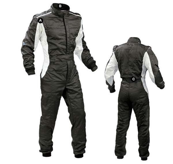 Cool Karting Suit full body Car Motorcycle jacket Racing Club Exercise Clothing Overalls Stig Suit Two Layer Waterproof moto bodysuit