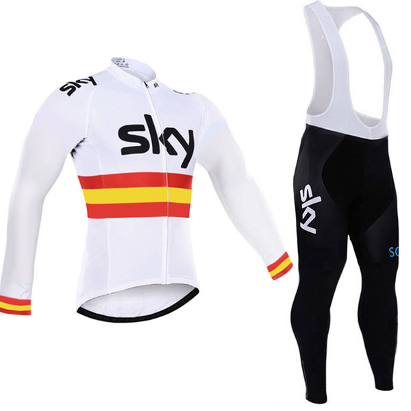 2018 SKY long-sleeved cycling clothing mountain bicycle cycling clothing spare bicycle sweater charger clothing speed down