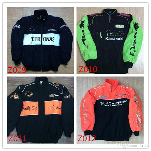 2018 EXCLUSIVE Embroidery Various car brands F1 team racing JACKET suit