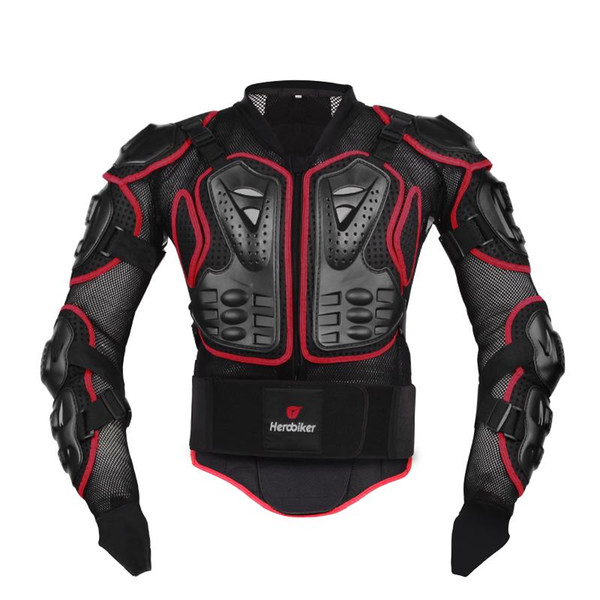 2016 New Professional Motorcycle Riding Body Protection Motocross Full Body Armor Spine Chest Protective Jacket Gear Guards 2 color