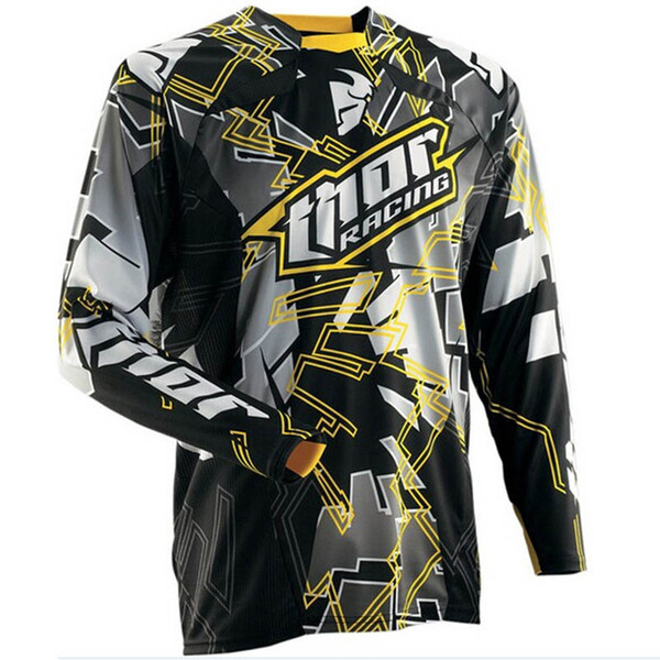 Thor Moto GP Jersey MX MTB Off Road Pro Team Racing Mountain Bike Motorcycle MTB DH Jersey Long Sleeve Downhill Jersey