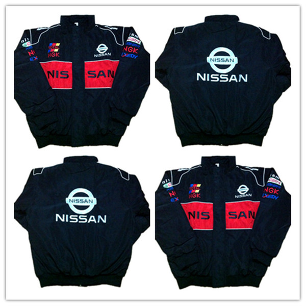 2018 NISSAN Embroidery Cotton Nascar Moto Car Team Racing Jacket Suit